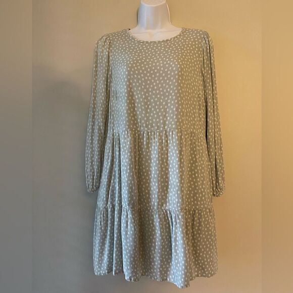 Abercrombie & Fitch Tiered Mini Baby Doll Style Dress Size Medium - Picture 7 of 13